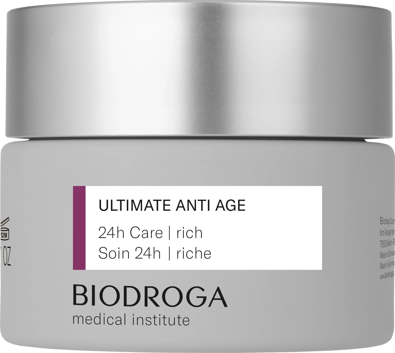 Biodroga Medical Institute Ultimate Anti-Age 24h Care Rich 50 ml BIODROGA