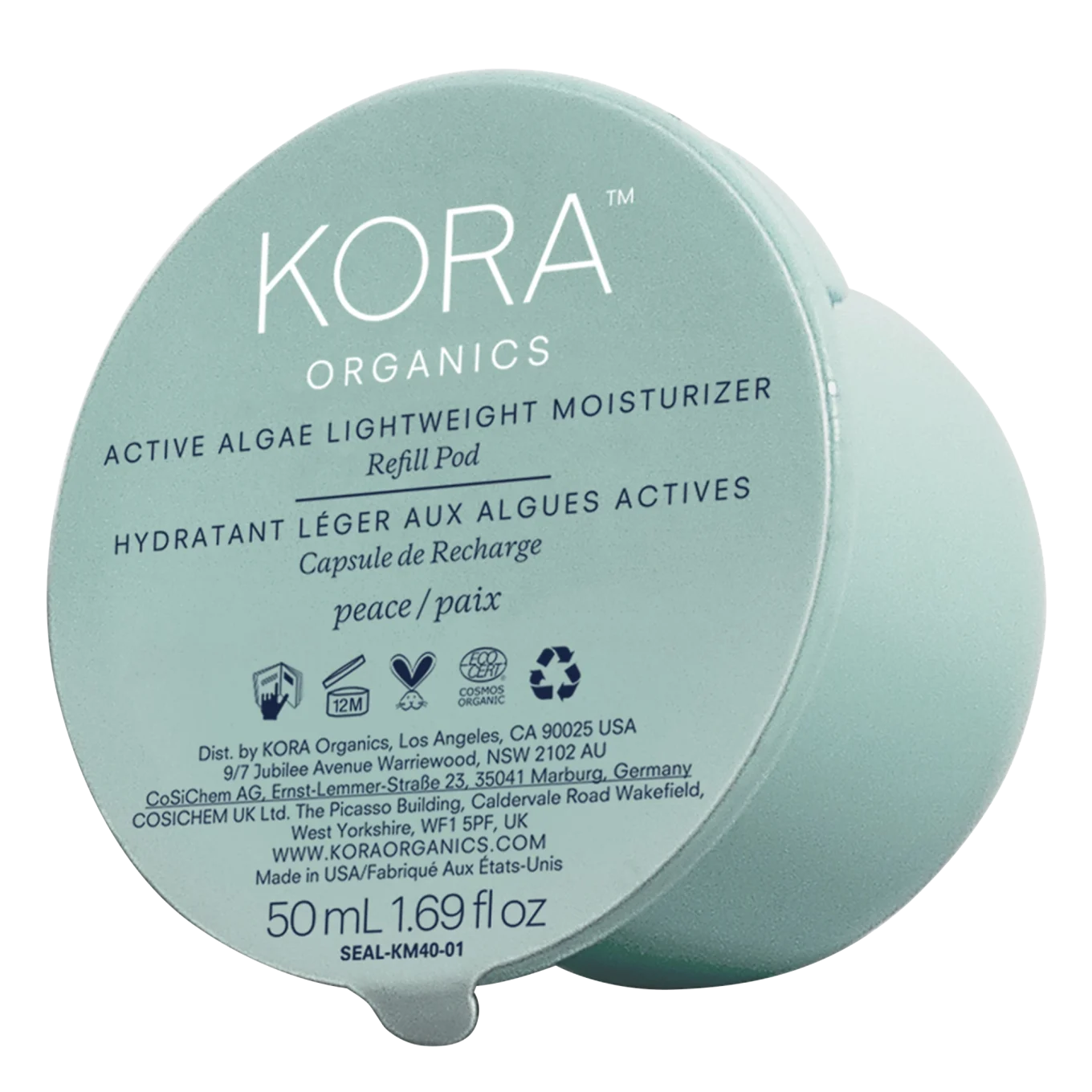 Kora Organics Active Algae Lightweight Refill Pod 50 ml Kora Organics