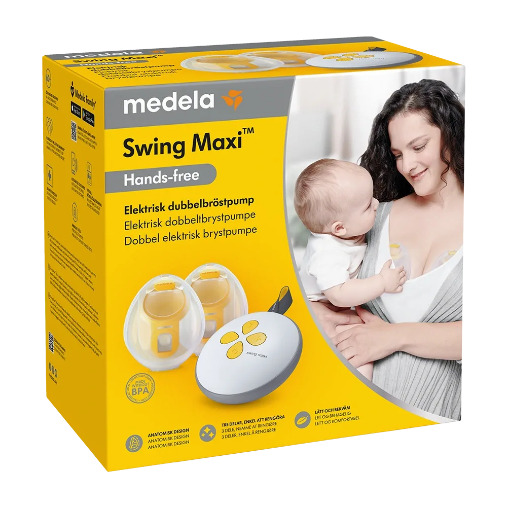 Medela Swing Maxi Hands-Free Dubbelbröstpump Medela