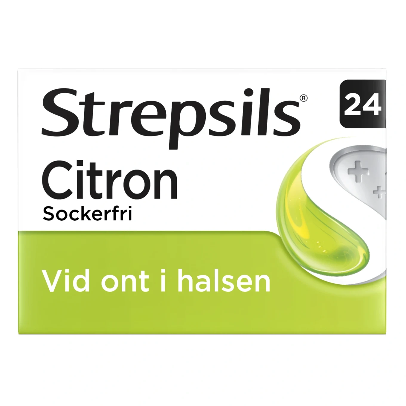 Strepsils Citron sugtablett 24 st Strepsils
