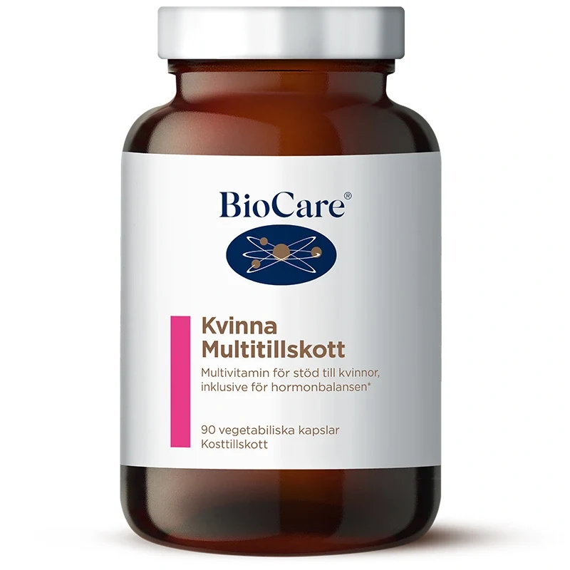 BioCare Kvinna Multitillskott 90 kapslar BioCare