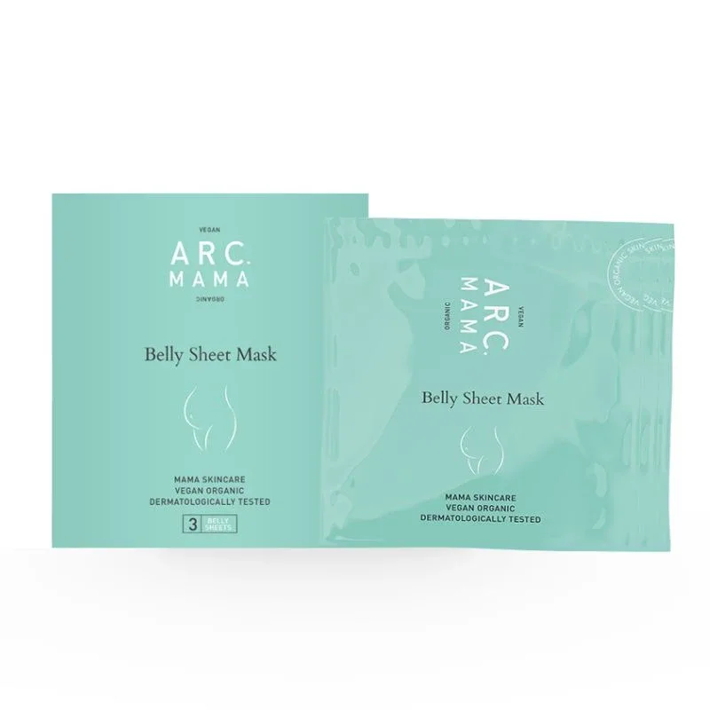 ARC Of SWEDEN Mama Belly Sheet Mask 3-pack ARC Of SWEDEN