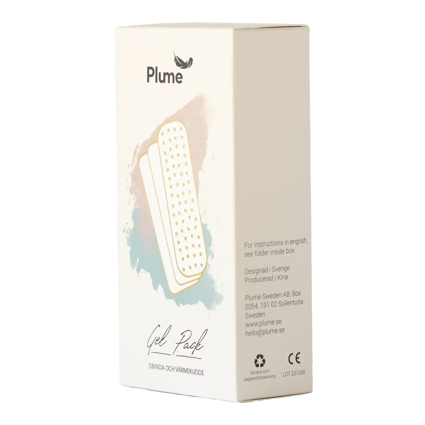 Plume Gel Pack Kyl- Och Värmekudde Plume