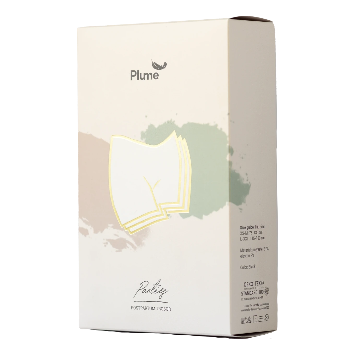 Plume Postpartumtrosor L-XXL Plume
