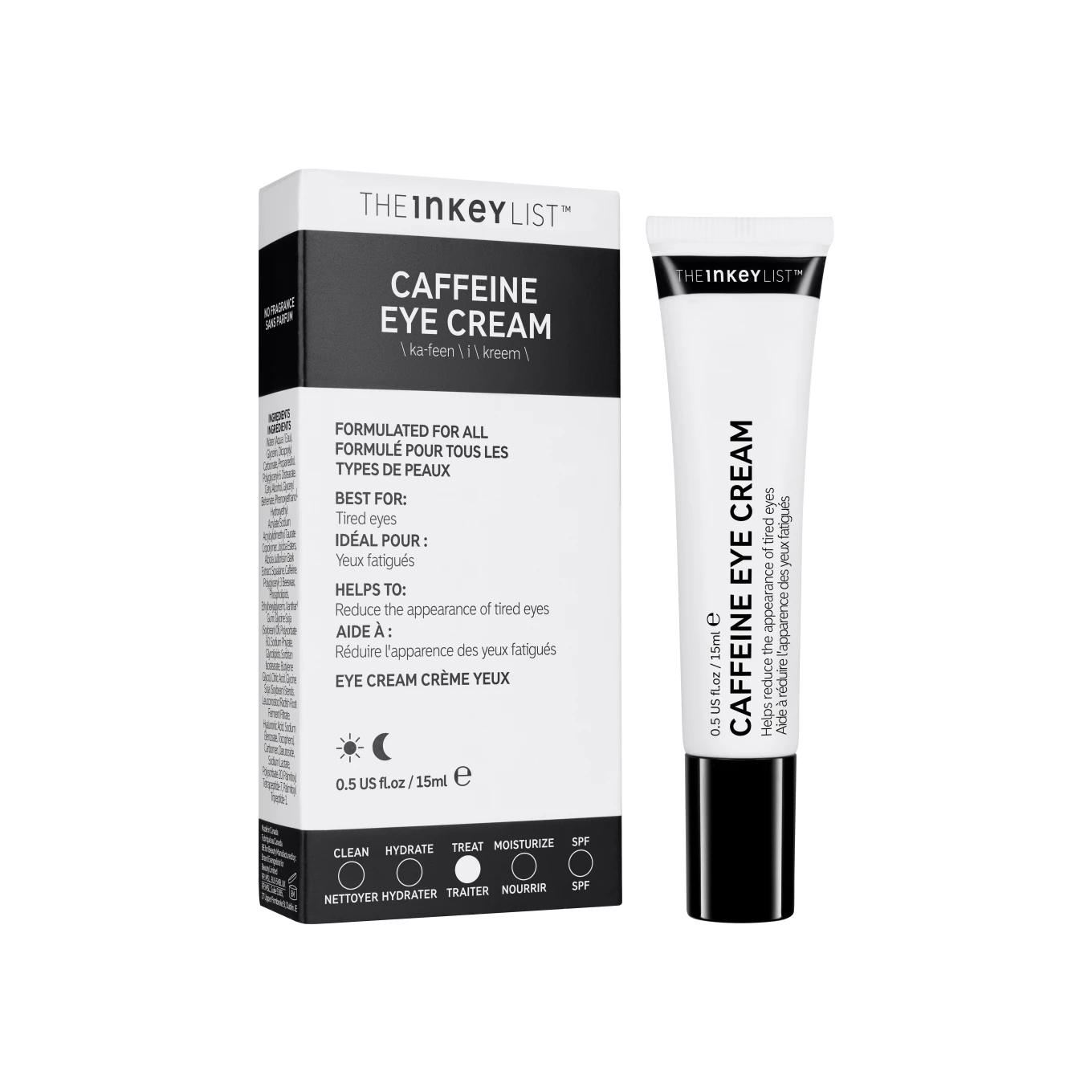 The Inkey List Caffeine Eye Cream 15ml The Inkey List 