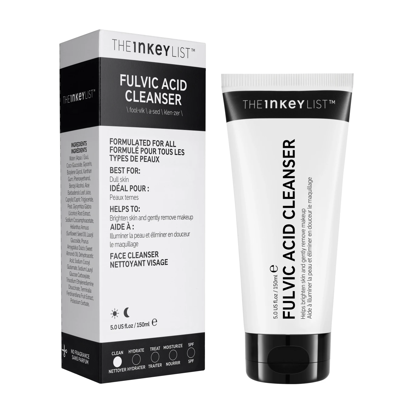 The Inkey List Fulvic Acid Cleanser 150ml The Inkey List 