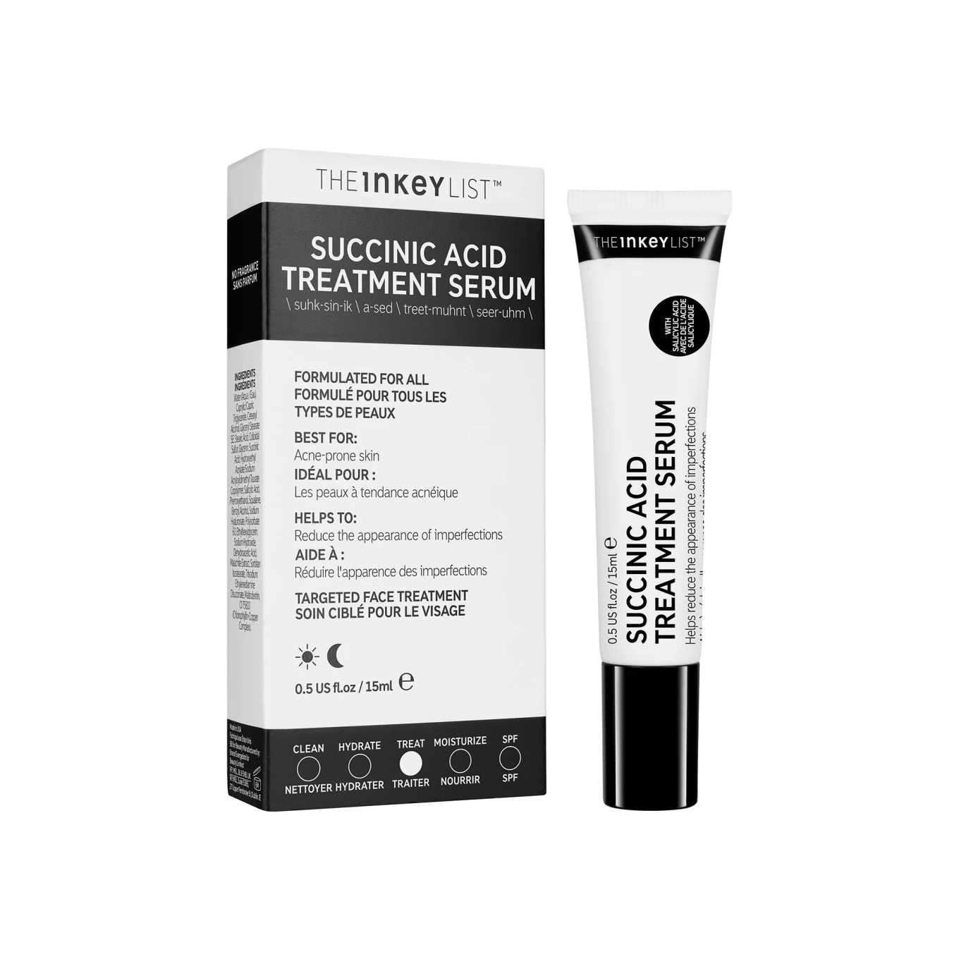 The Inkey List Succinic Acid Treatment 15ml The Inkey List 