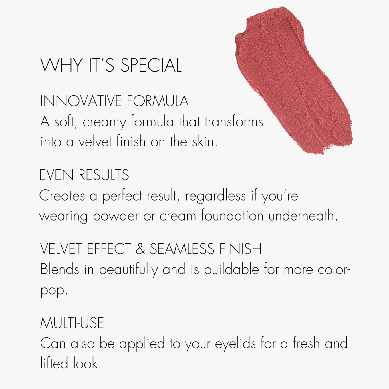 Sweed Air Blush Cream Fancy Face Sweed