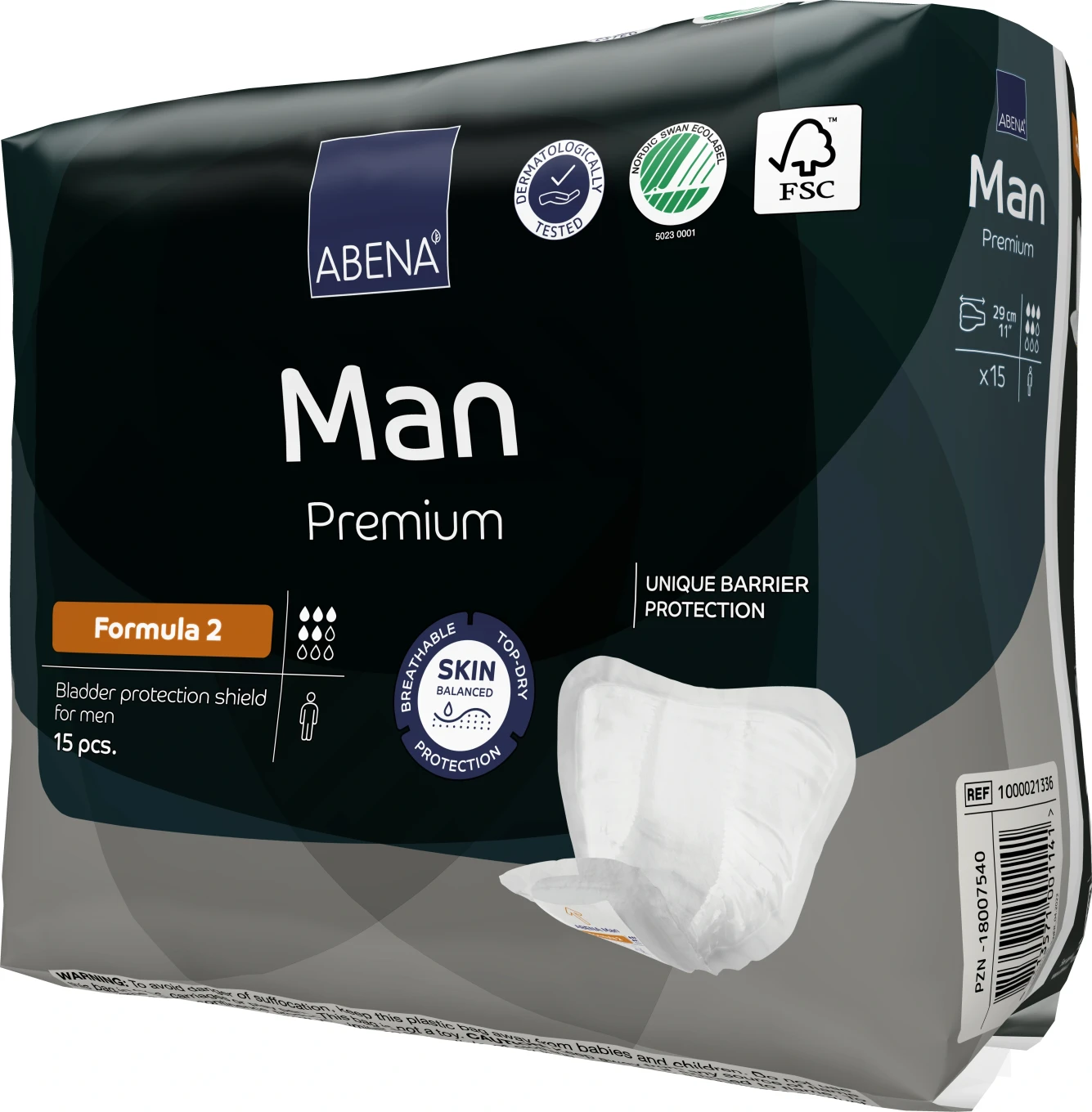 ABENA Man Formula 2 Premium 15 st Abena