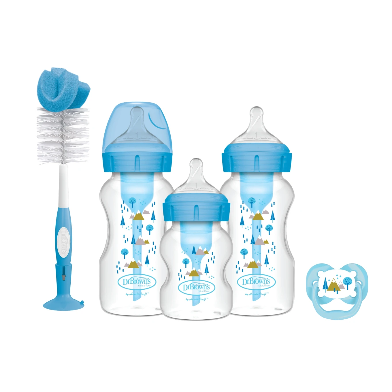 Dr. Brown's WideNeck Options+ Blue Gift Set Dr Browns
