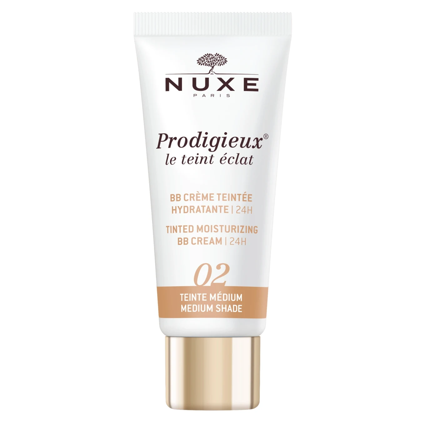NUXE Tinted Moisturizing BB Cream 24H 30 ml Medium Shade Nuxe