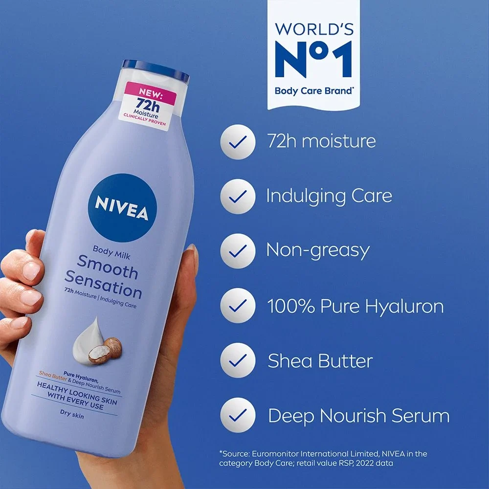 Nivea Irresistibly Smooth Body Lotion 250 ml Nivea