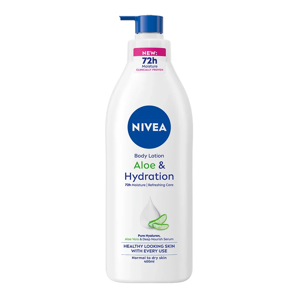 Nivea Aloe & Hydration Pump Body Lotion 400 ml Nivea