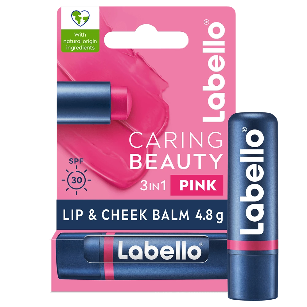 Labello Caring Beauty Pink 4,8 g Labello