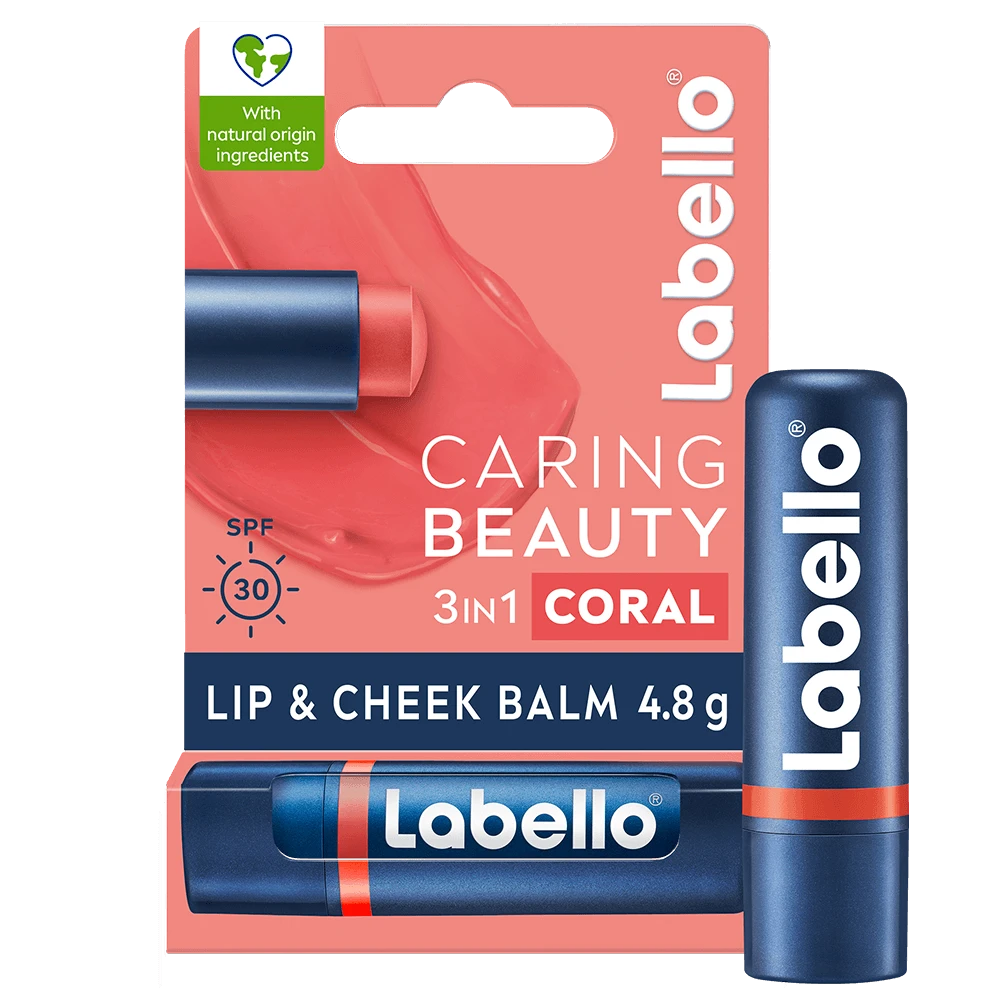 Labello Caring Beauty Coral-Nude 4,8 g Labello