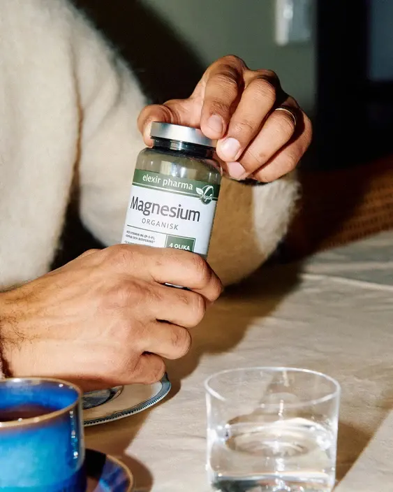Elexir Pharma Magnesium Organisk 120 mg 90 kapslar Elexir Pharma