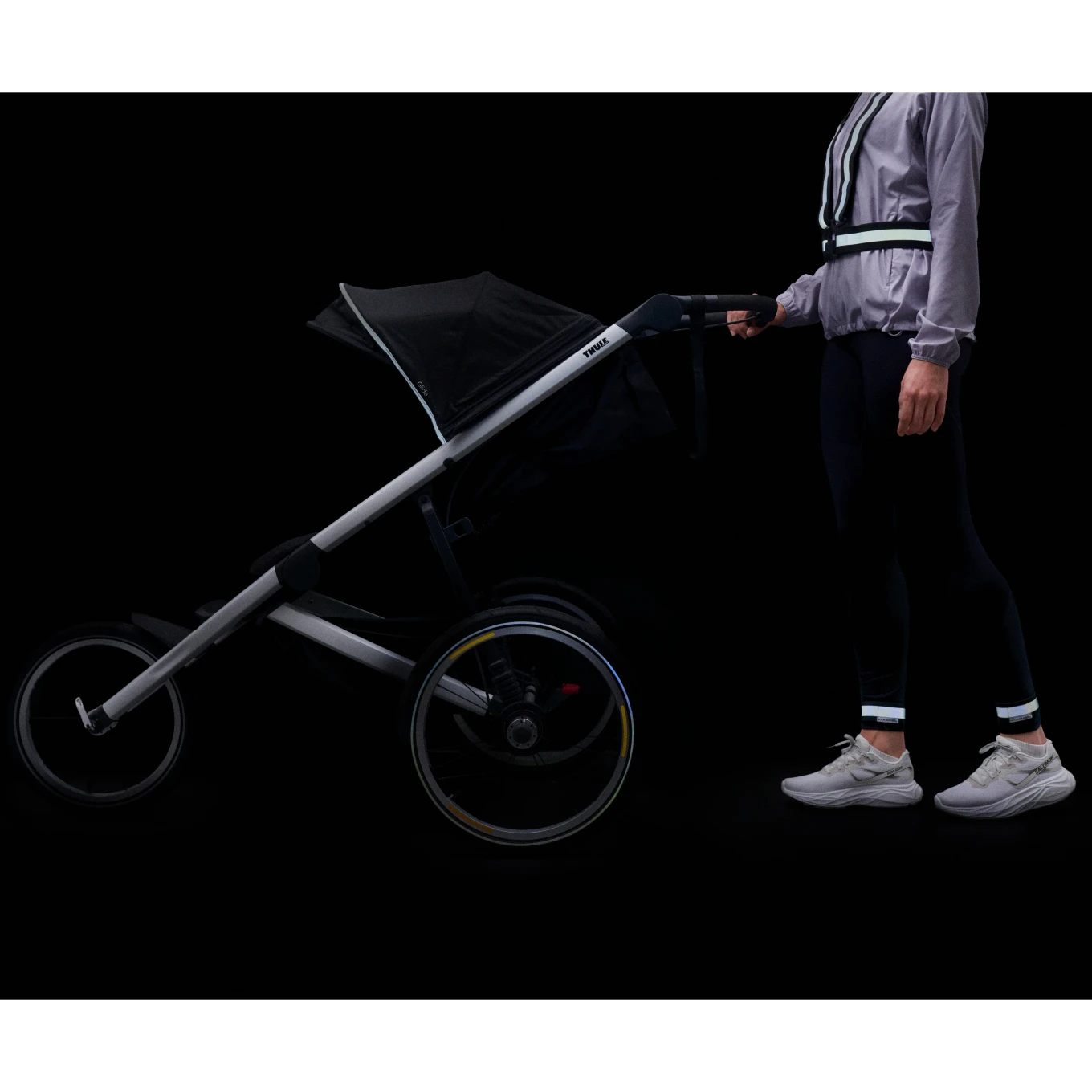 Bookman Wearable Reflective Band Black 2 st Bookman