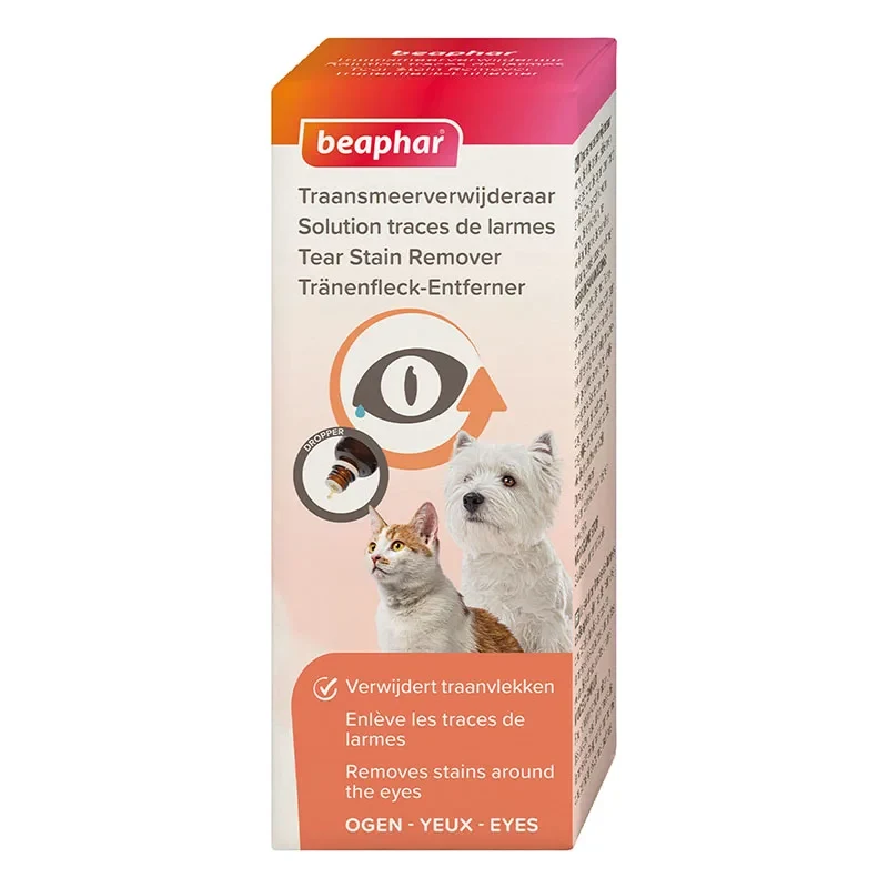 Beaphar Tårfläckborttagare Hund/Katt 50ml Beaphar