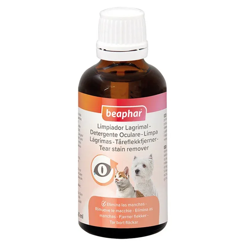 Beaphar Tårfläckborttagare Hund/Katt 50ml Beaphar