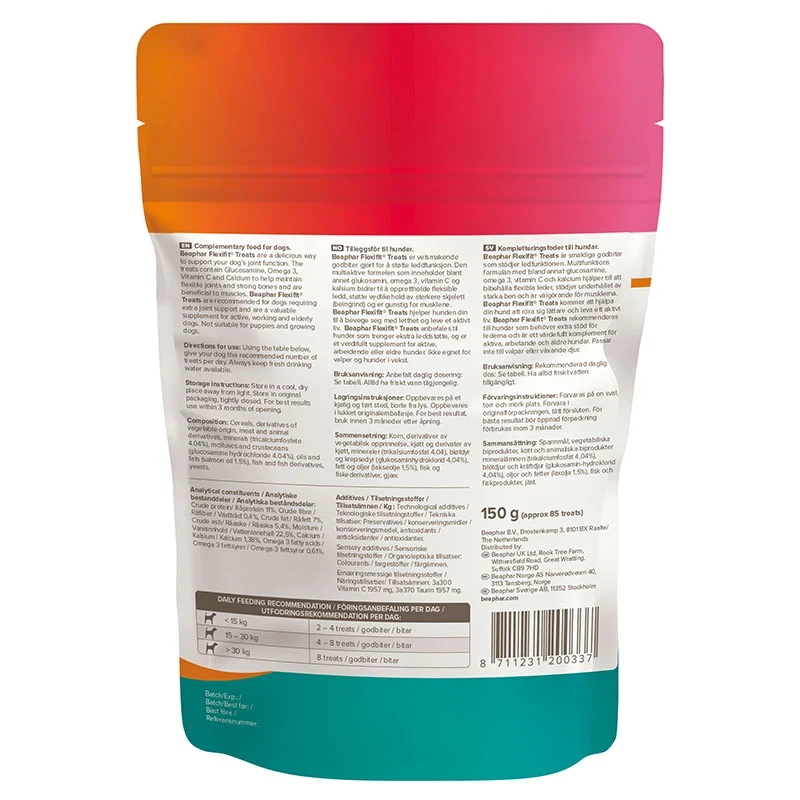 Beaphar Flexifit Treats Hund level 1 150g Beaphar