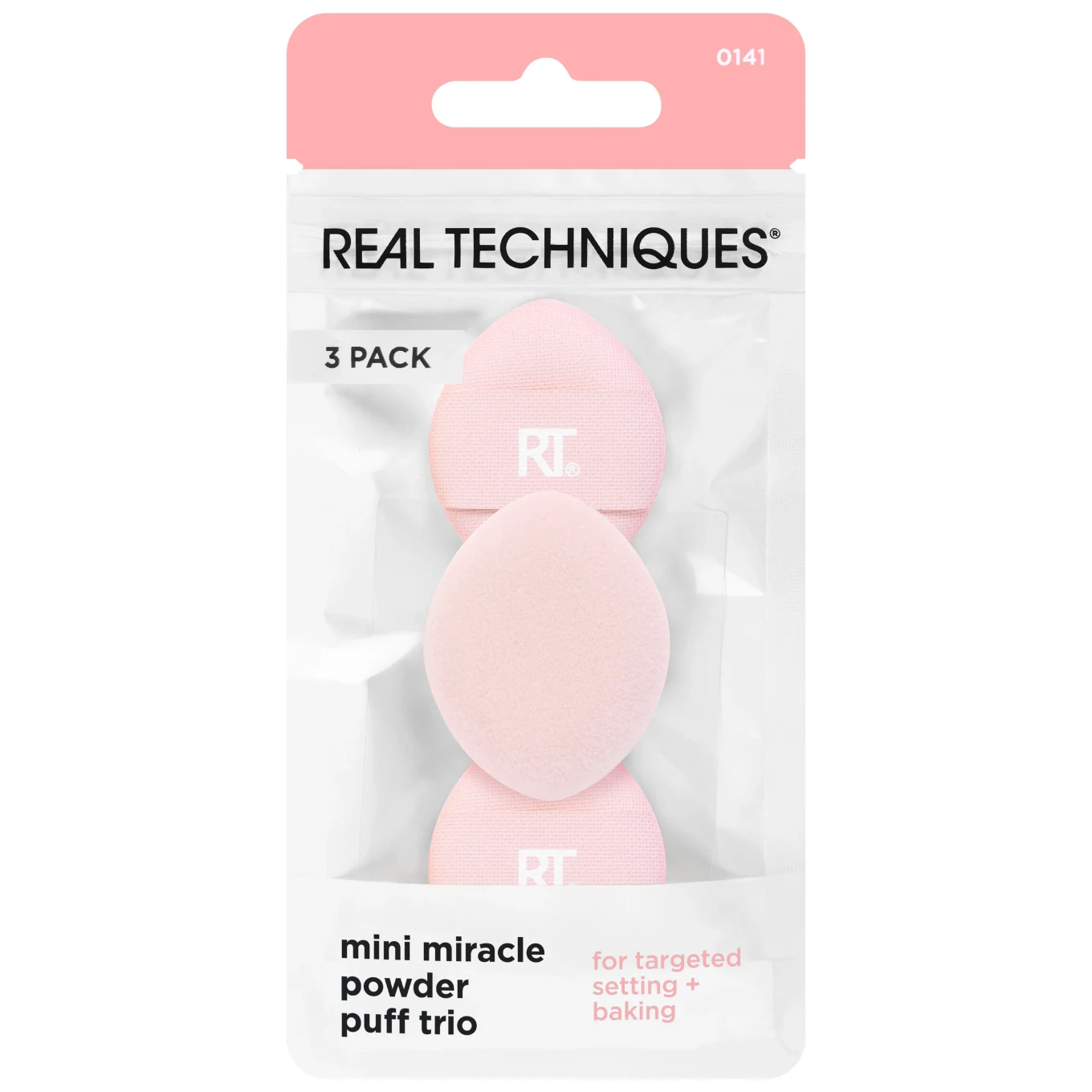 Real Techniques Mini Miracle Powder Puff Trio Real Techniques