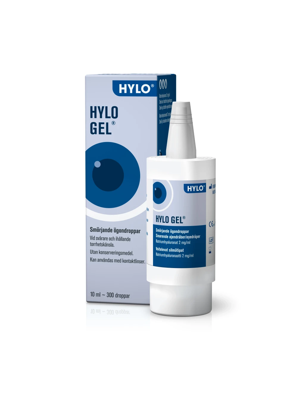 Hylo Gel Ögondroppar 10 ml Hylo