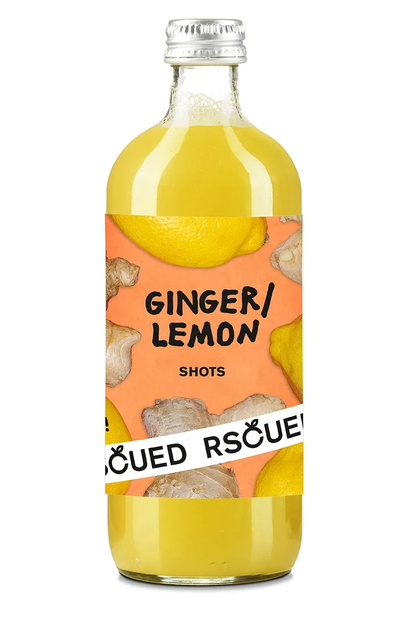 RSCUED Ingefära/Citron Shot 50 cl Rscued