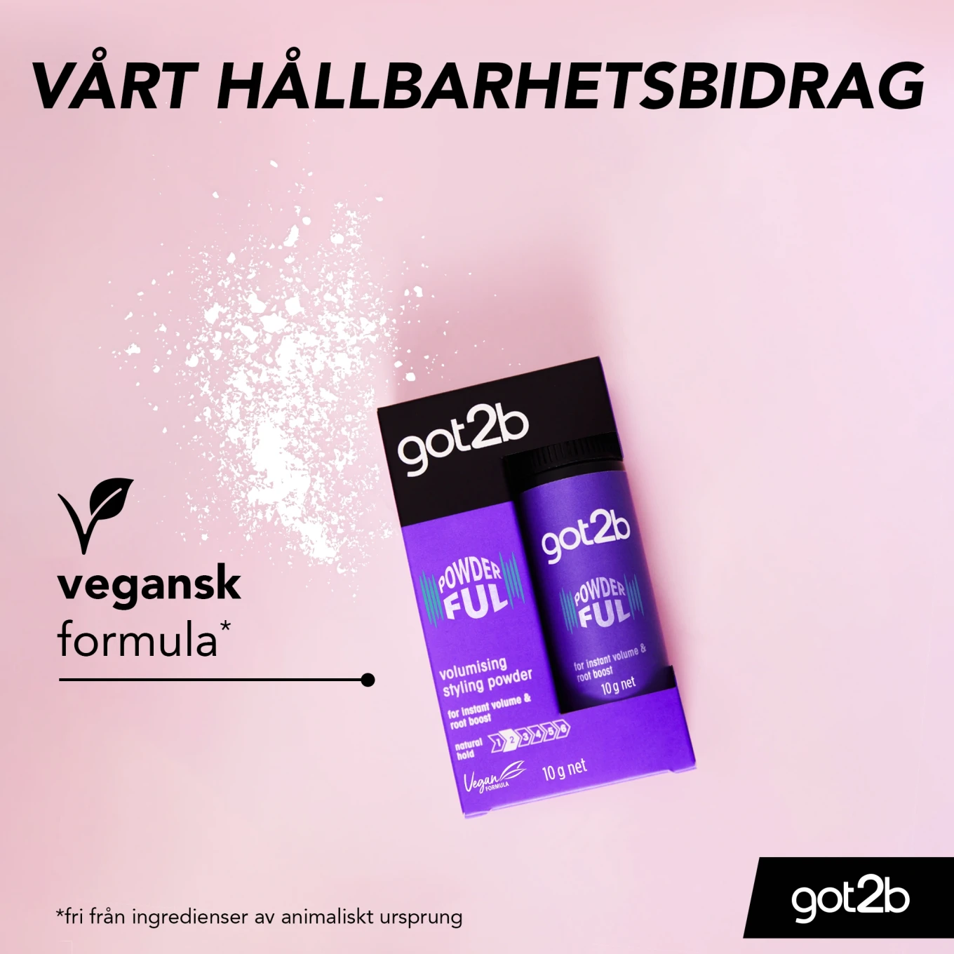 Schwarzkopf Got2b Volumizing Powder 10ml Schwarzkopf