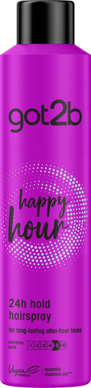 Schwarzkopf Got2b Happy Hour Hairspray 300ml Schwarzkopf
