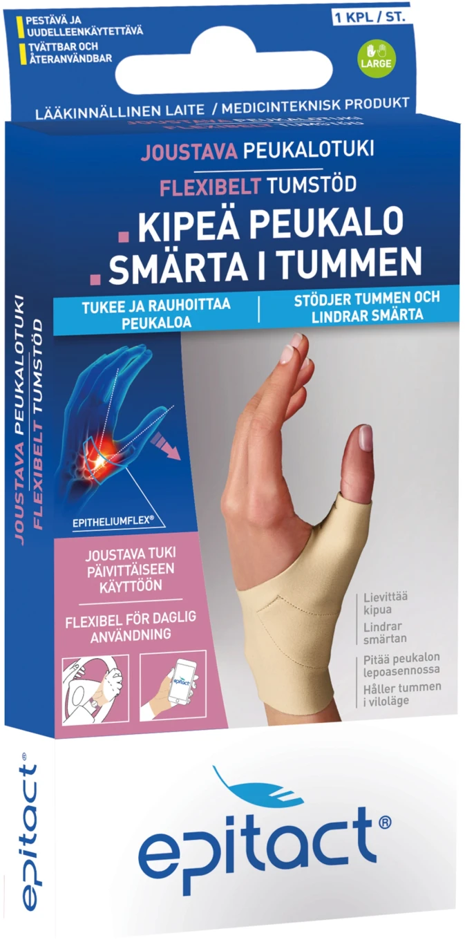 Epitact Flexibelt Tumstöd Vänster L Epitact
