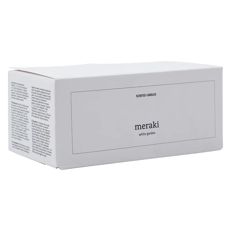Meraki Doftljus White Garden 2x60g Meraki