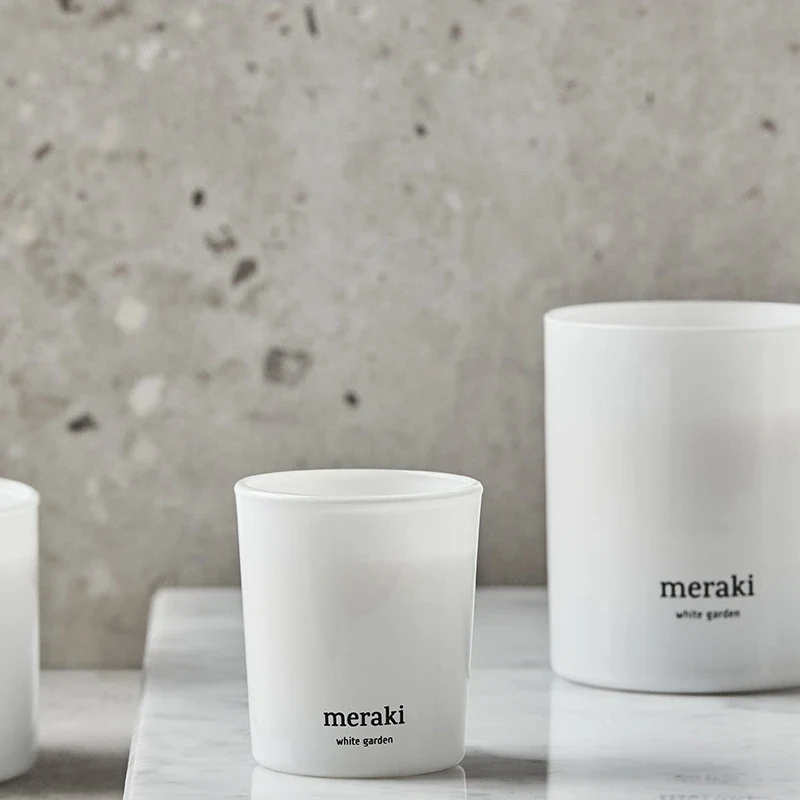 Meraki Doftljus White Garden 2x60g Meraki
