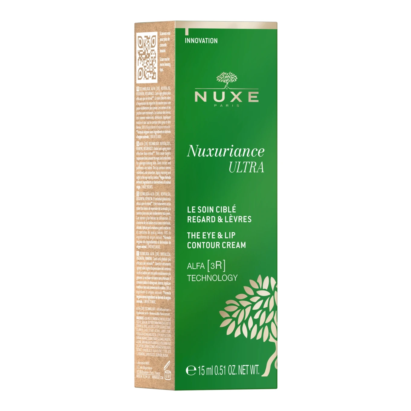 NUXE Nuxuriance Ultra Eye & Lips Contour 15 ml Nuxe