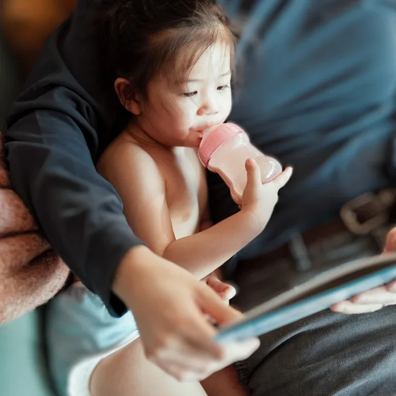 ESSKA Esprit Nappflaska Anti-Kolik 180 ml Blå Esska