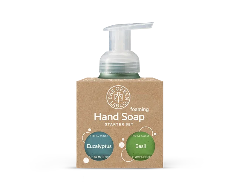 The Green Lab Hand Soap Starter Set Eucalyptus & Basil 2x125ml The Green Lab