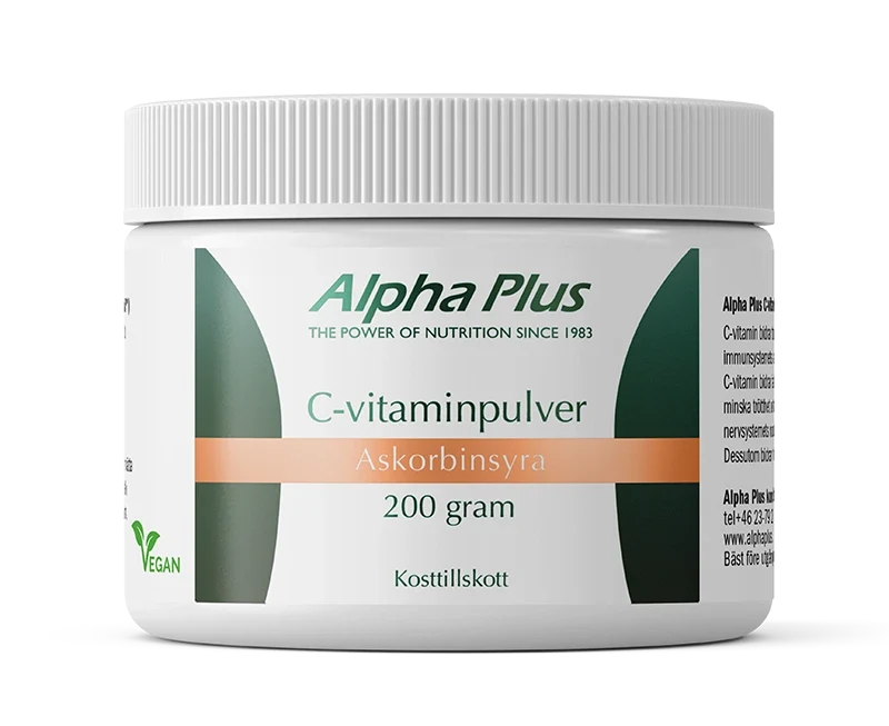 Alpha Plus C-Vitaminpulver 200 g Alpha Plus