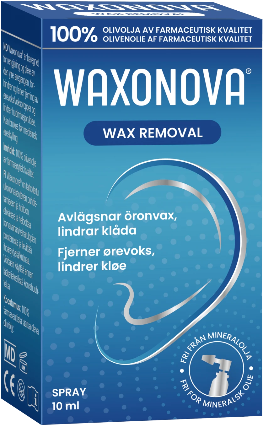 Waxonova Wax Removal Öronspray 10 ml Waxonova