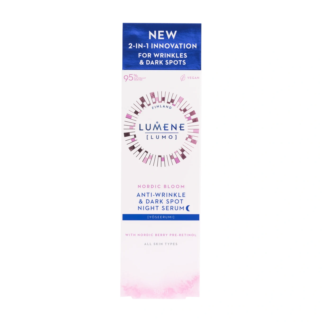 Lumene Nordic Bloom Anti-Wrinkle & Dark Spot Night Serum 30 ml Lumene