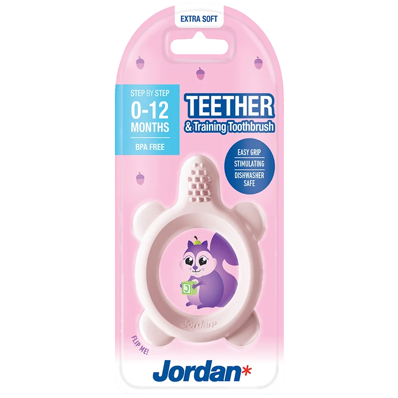 Jordan Bitring och Träningstandborste Step 0 Jordan