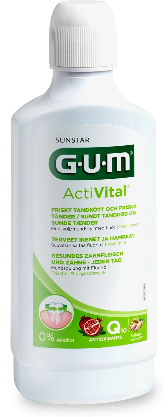 GUM Activital Munskölj 500 ml Gum