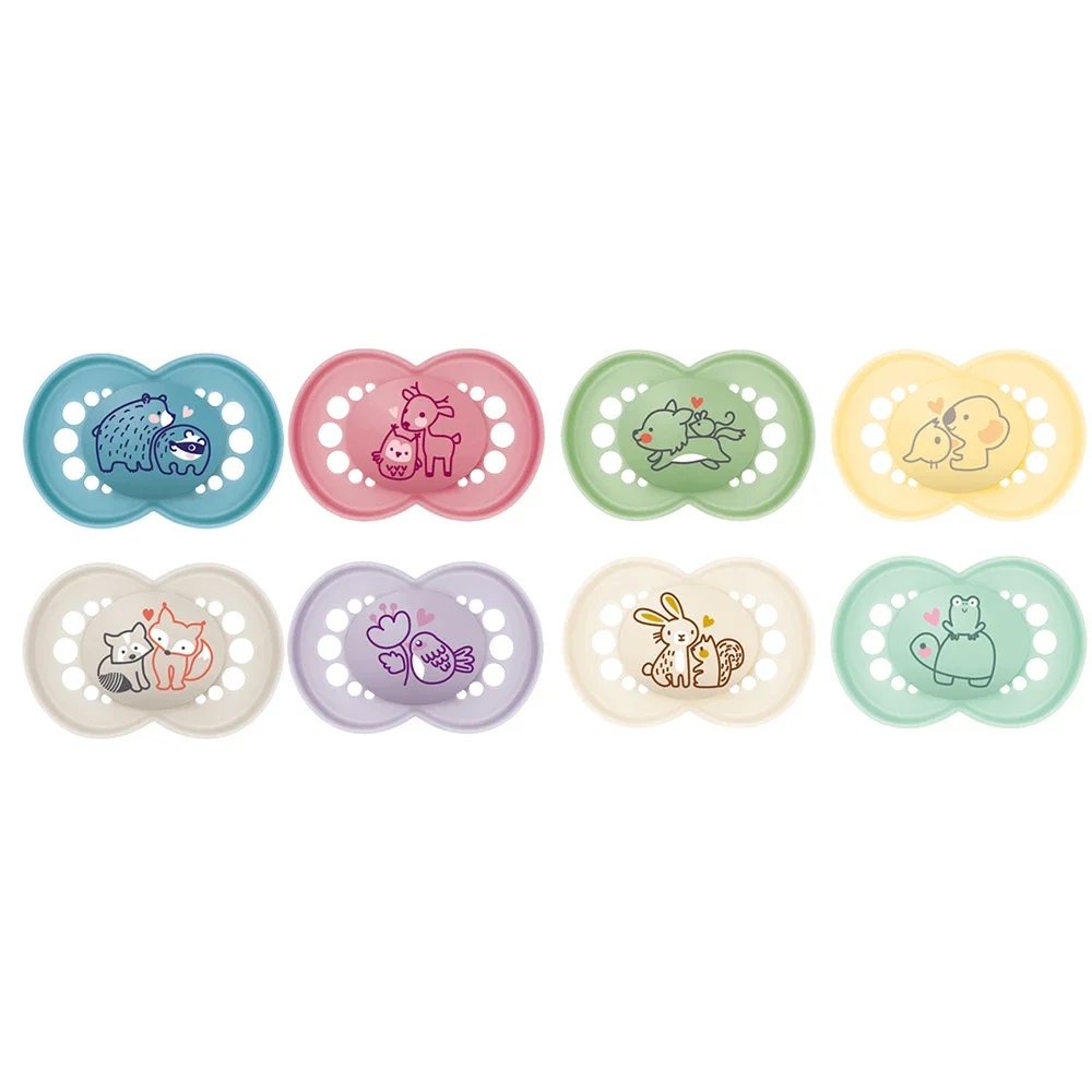 MAM Original Napp 16-36 mån Silk Mixade Färger 2-pack Mam