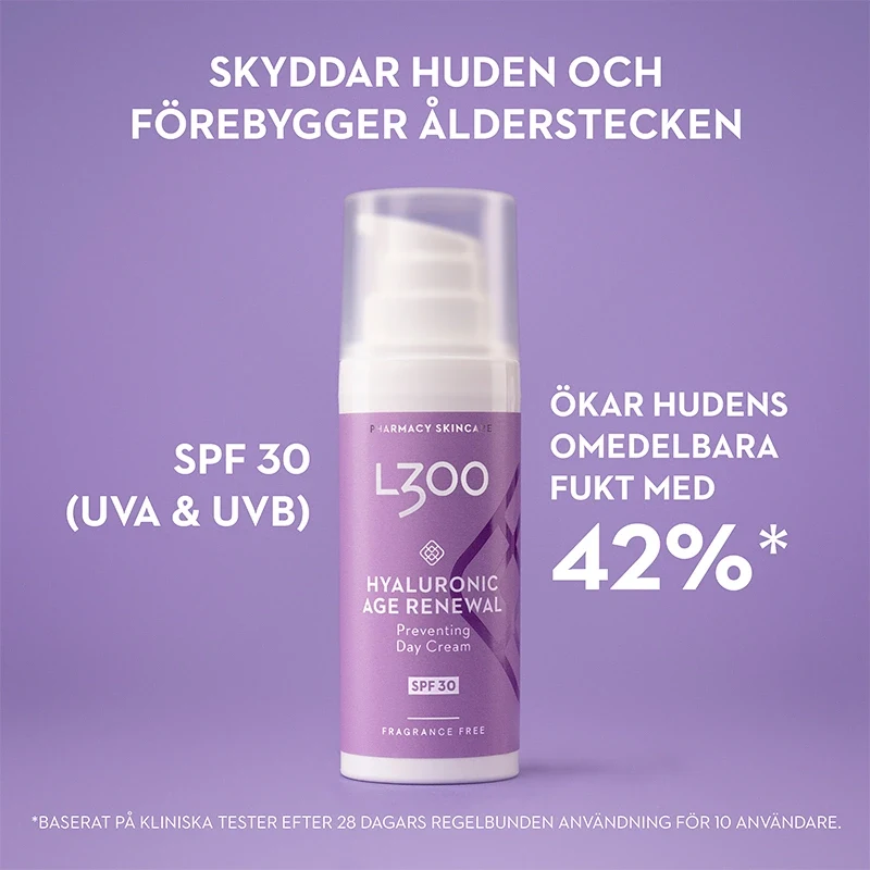 L300 Hyaluronic Age Renewal Day Cream SPF 30, 50 ml L300