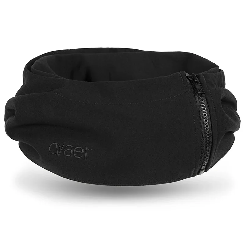 Ovaer Nackkudde med Huva Pitch Black Ovaer