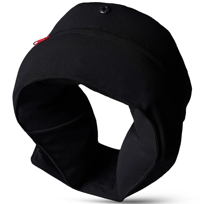 Ovaer Nackkudde med Huva Pitch Black Ovaer