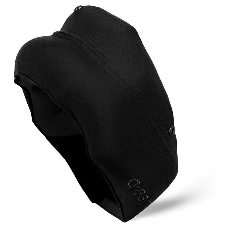 Ovaer Nackkudde med Huva Pitch Black Ovaer
