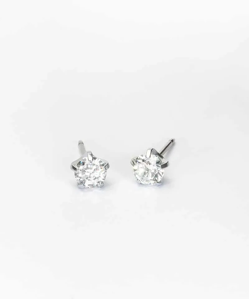 Blomdahl ST Tiffany Precious CZ white 5 mm Blomdahl