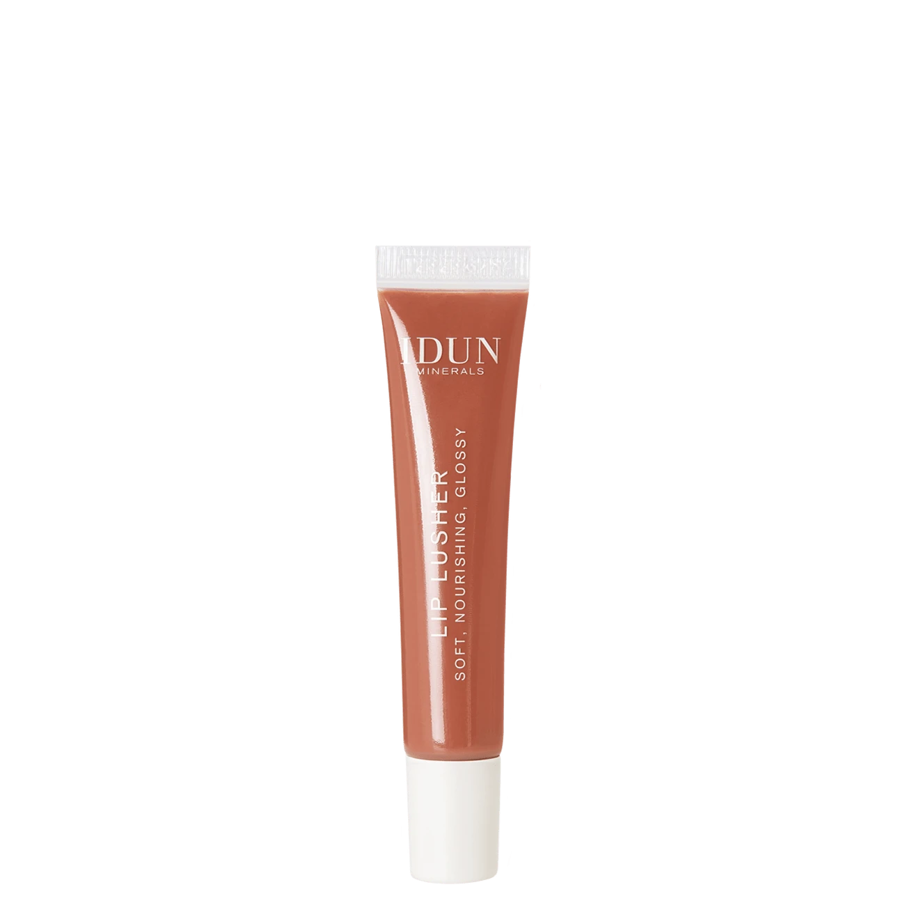 IDUN Minerals Lip Lusher Lydia Warm Brown 8 ml Idun Minerals