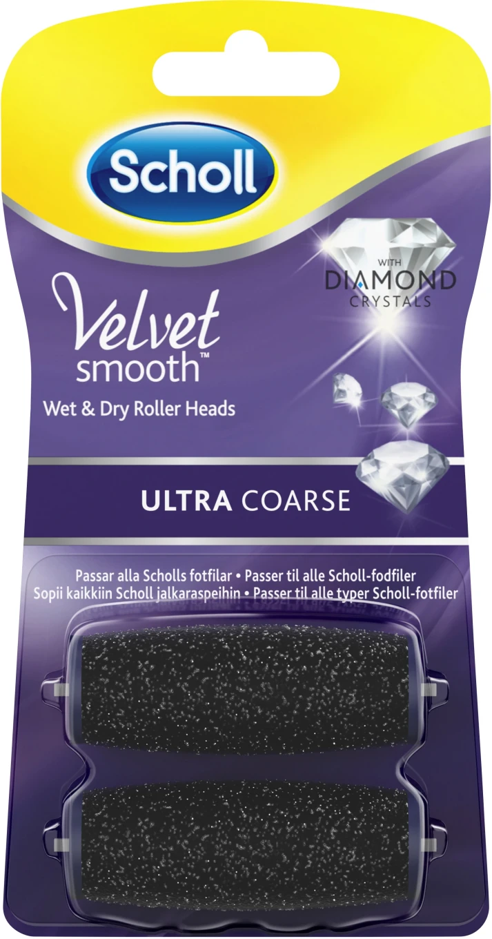 Scholl Velvet Smooth Ultra Coarse Refill 2-pack Scholl