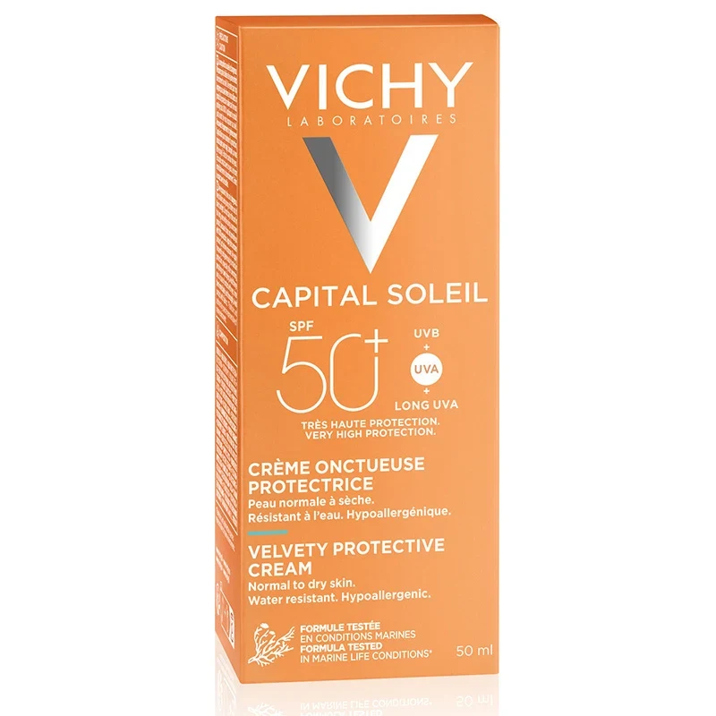 Vichy Capital Soleil Velvety Cream SPF 50+, 50 ml Vichy