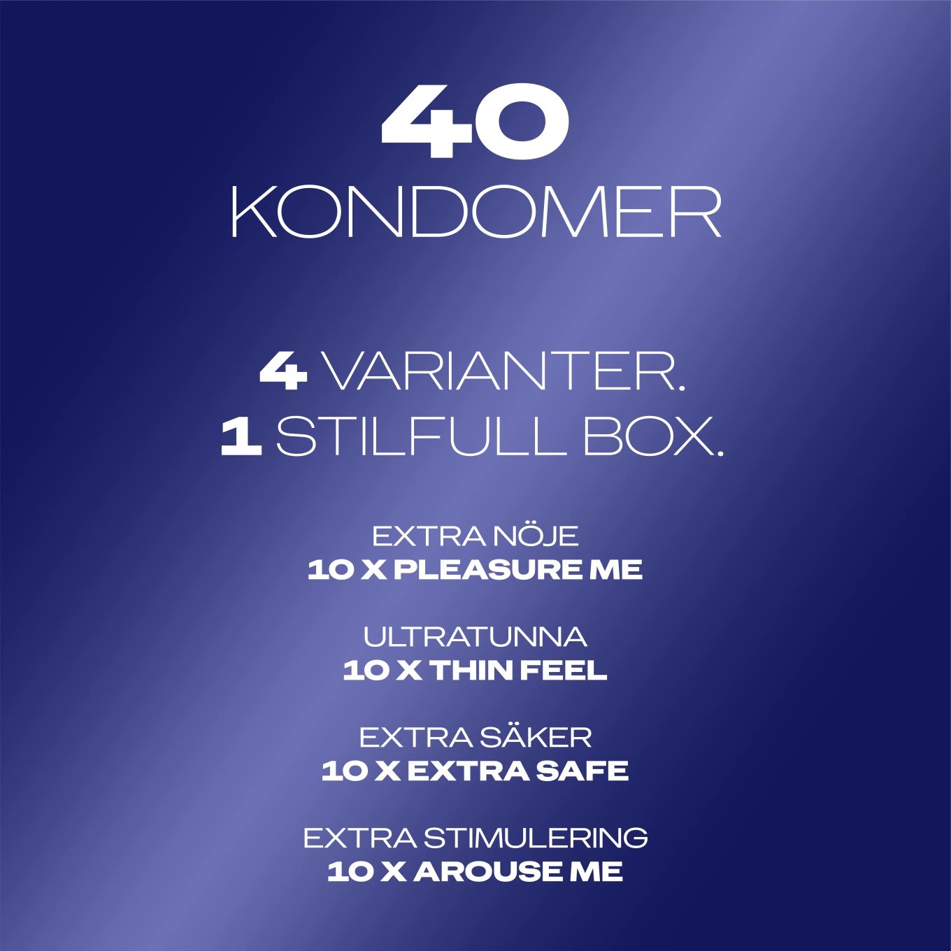 Durex Surprise Me Mix 40 st Durex